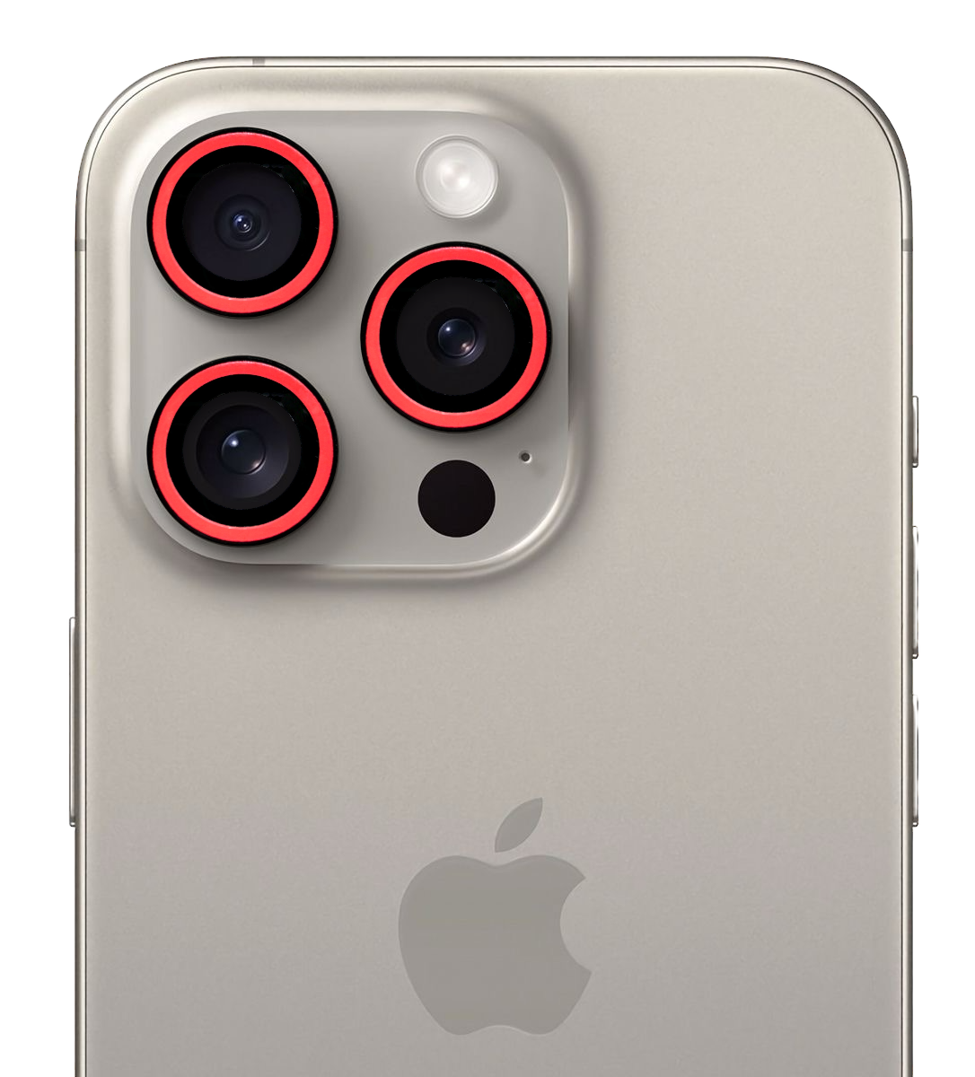 Anillos protectores de cámara modelo Neón