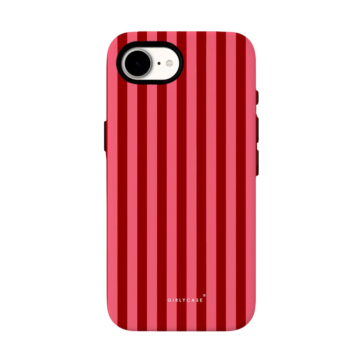 Carcasa Two Protect para iPhone - Cherry Stripe