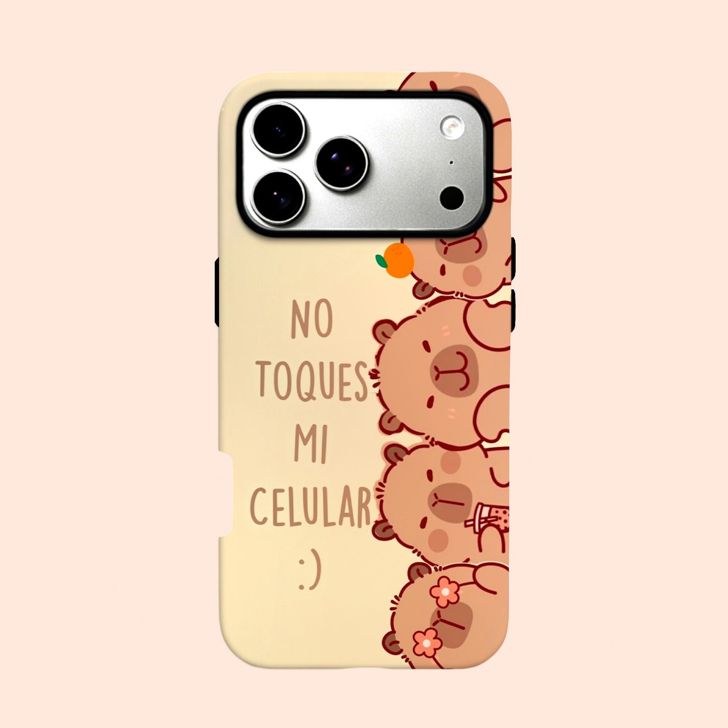 Carcasa No Toques Mi Celu para iPhone