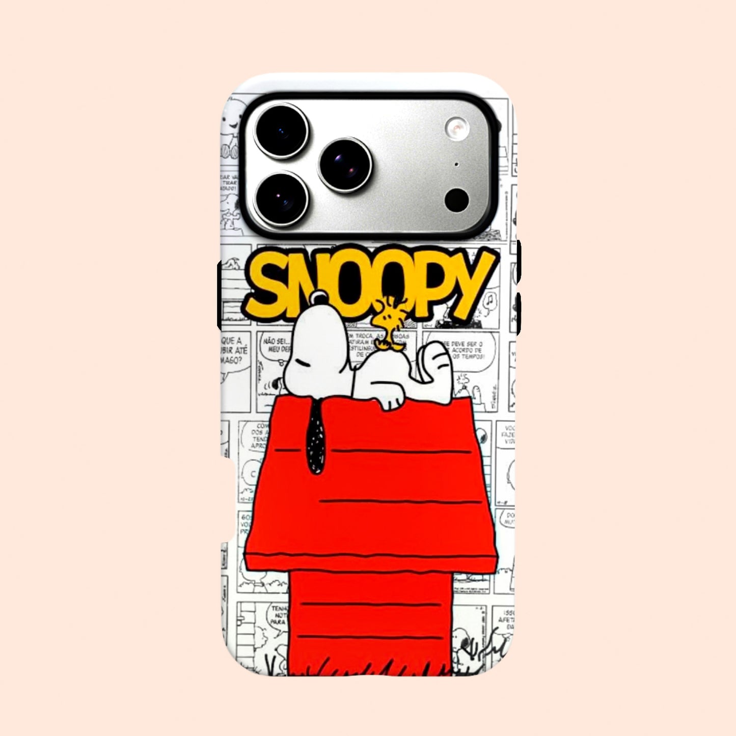 Carcasa Two Protect para iPhone - Snoopy Historieta