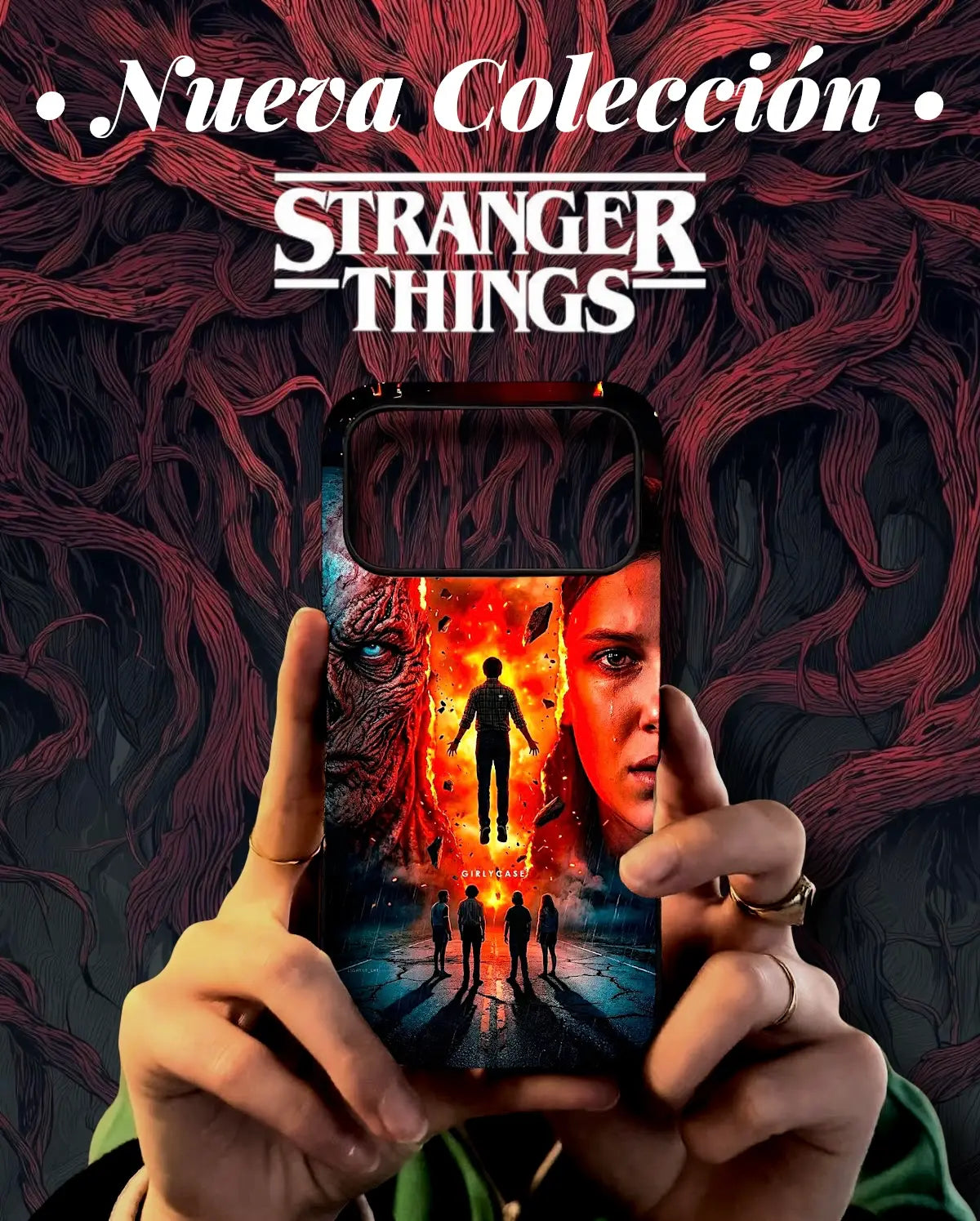 Diseño exclusivo Stranger Things MagSafe iPhone 17 series Chile