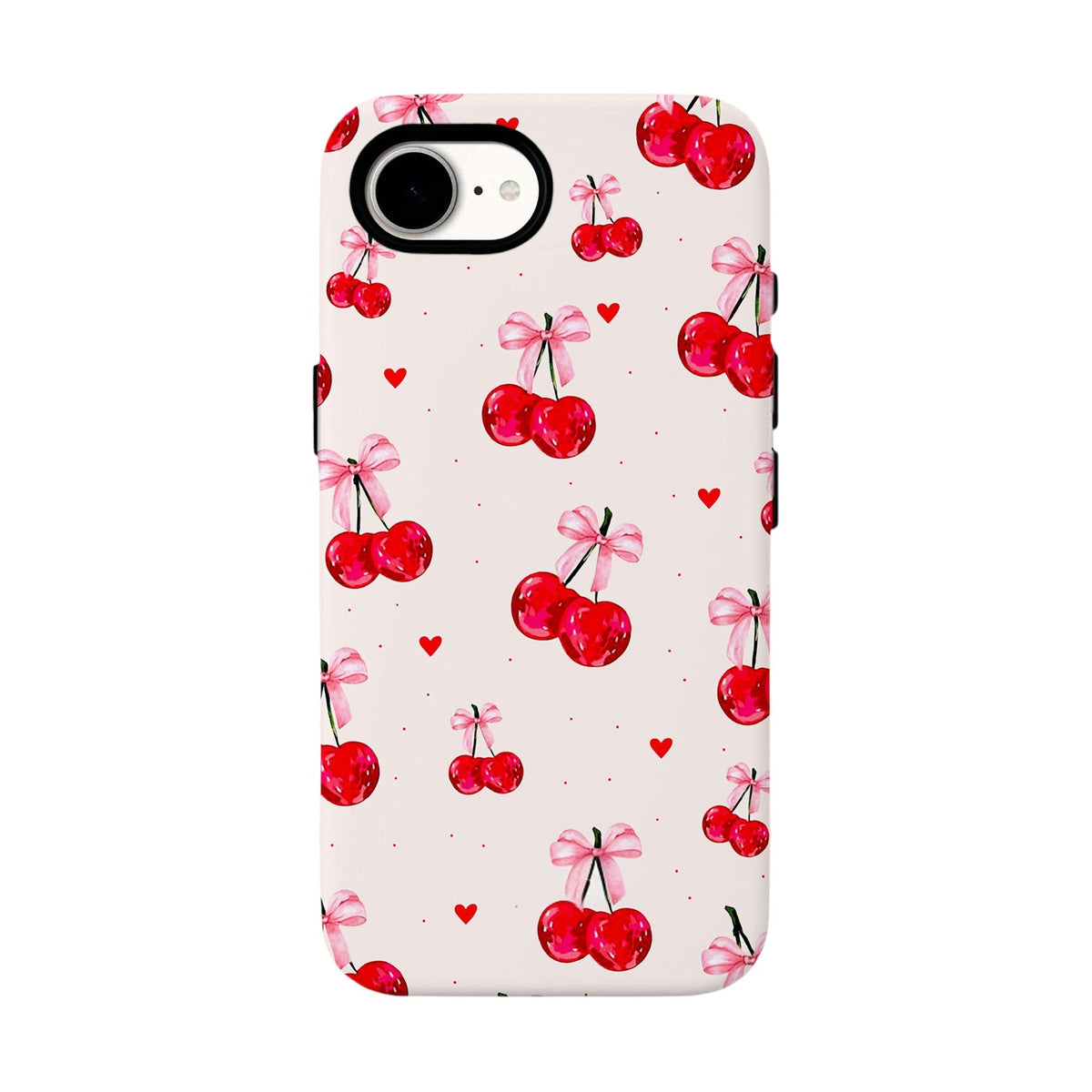 Carcasa Two Protect para iPhone - Cherry Kiss