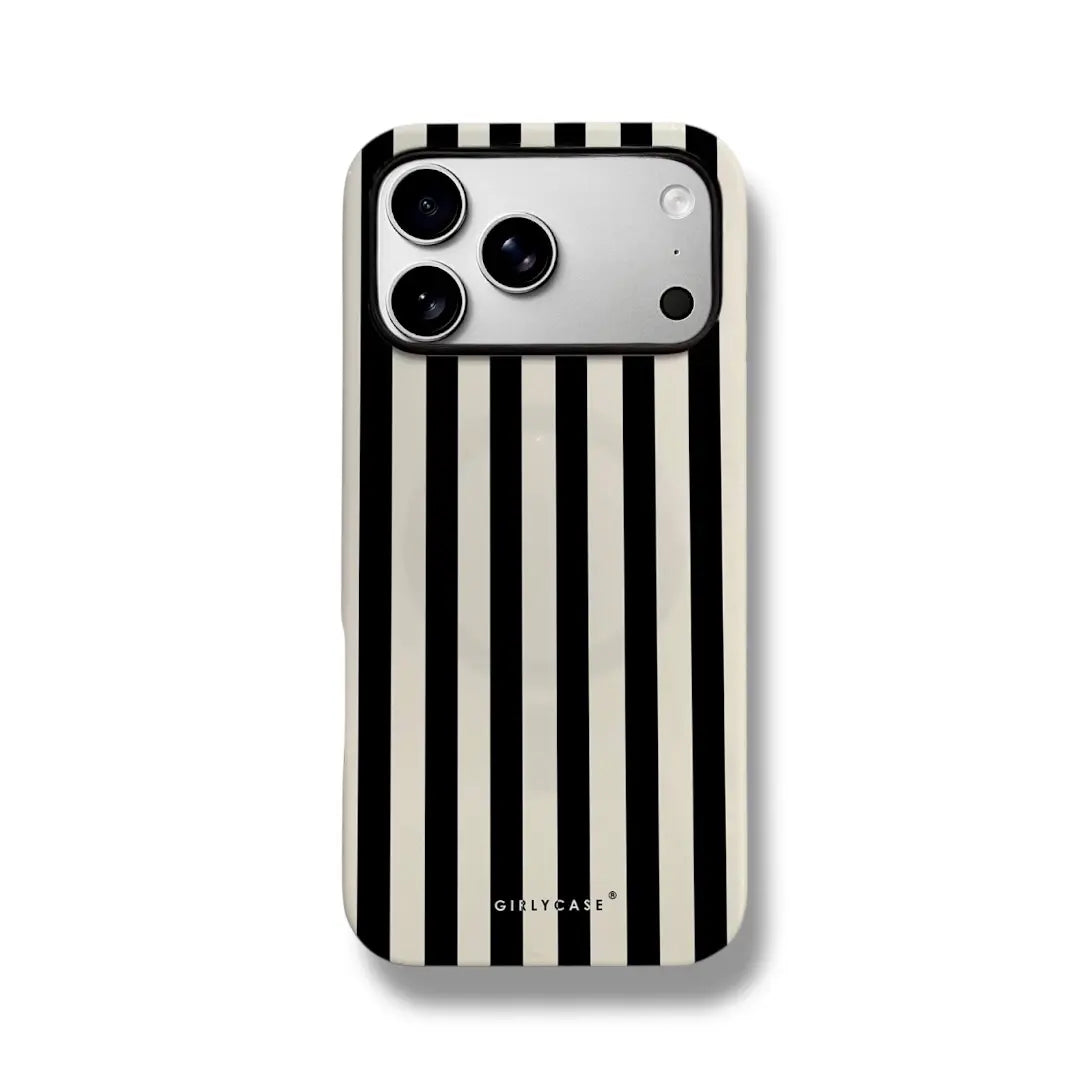 Carcasa Two Protect para iPhone - Monochrome Stripe