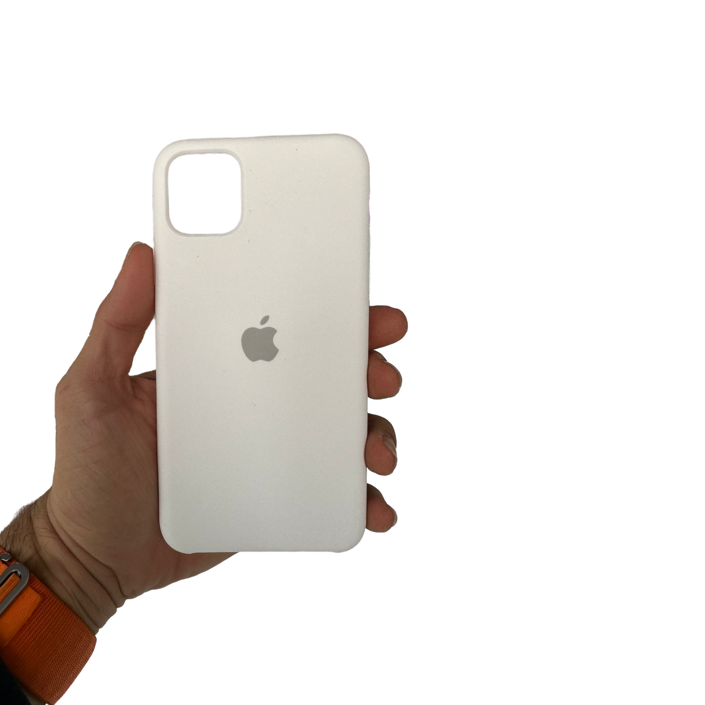 Carcasa de Silicona Premium para iPhone - Blanco
