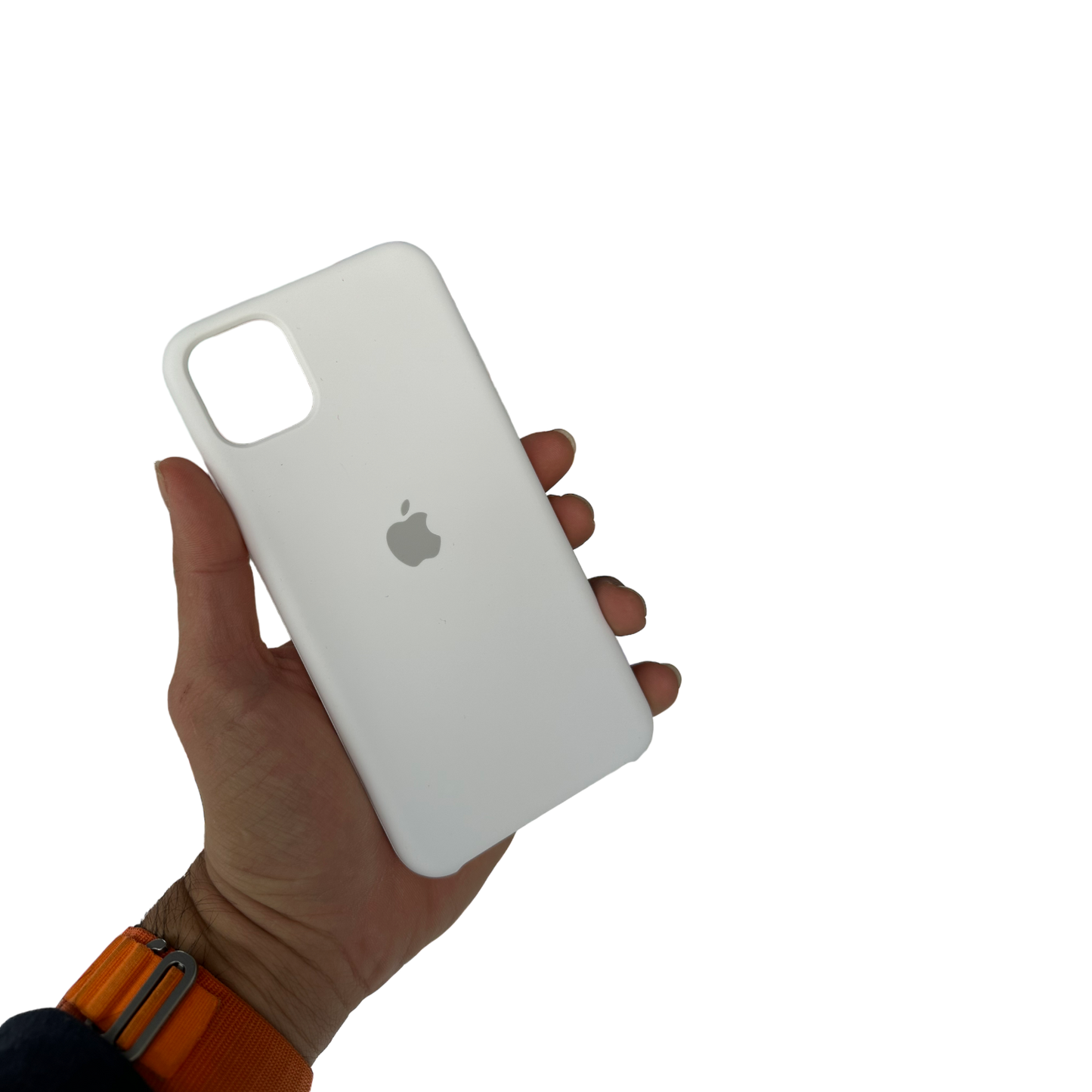 Carcasa de Silicona Premium para iPhone - Blanco