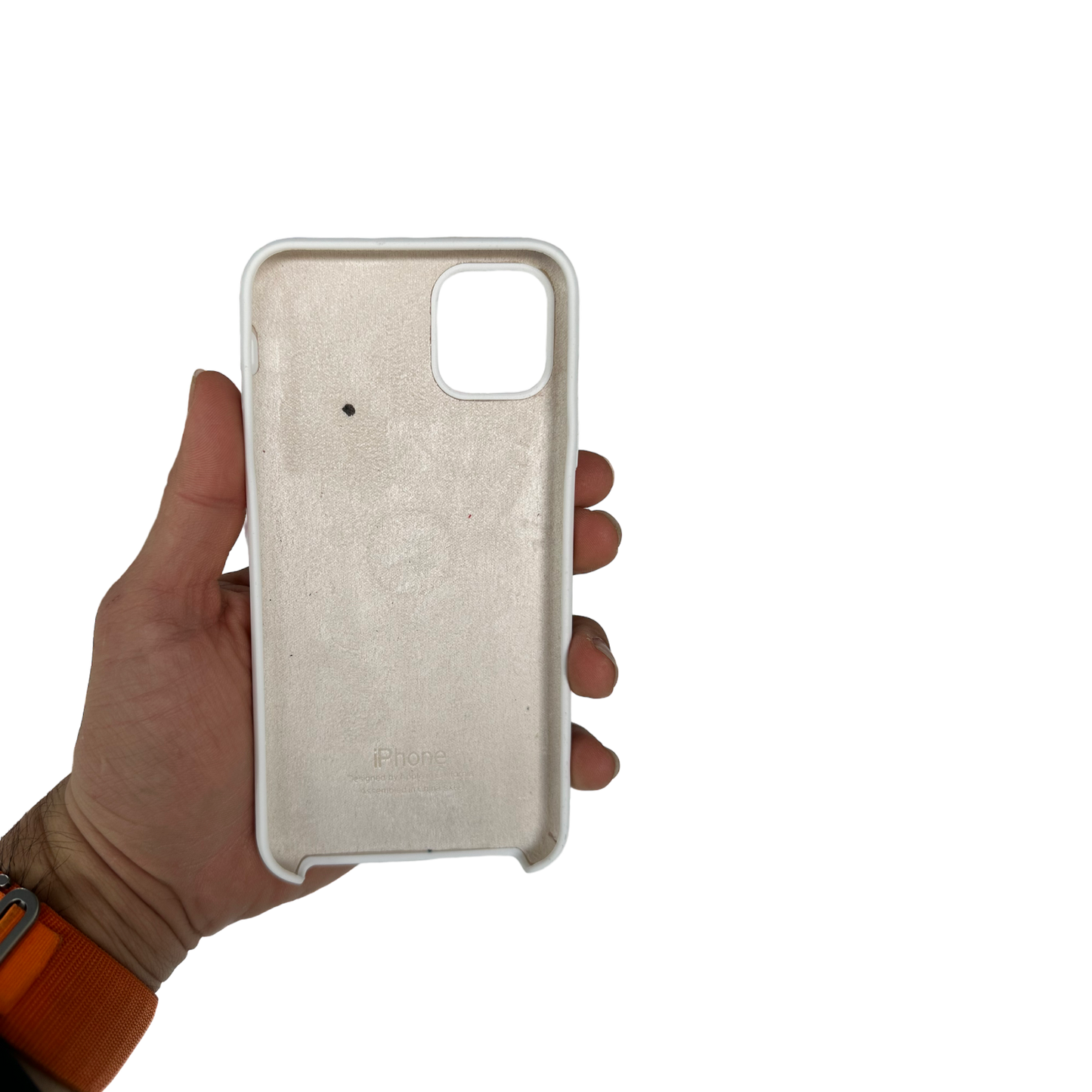 Carcasa de Silicona Premium para iPhone - Blanco