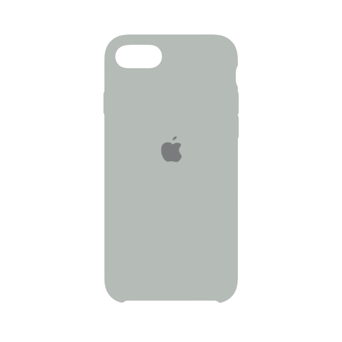 Carcasa de Silicona Premium para iPhone - Azul Acero