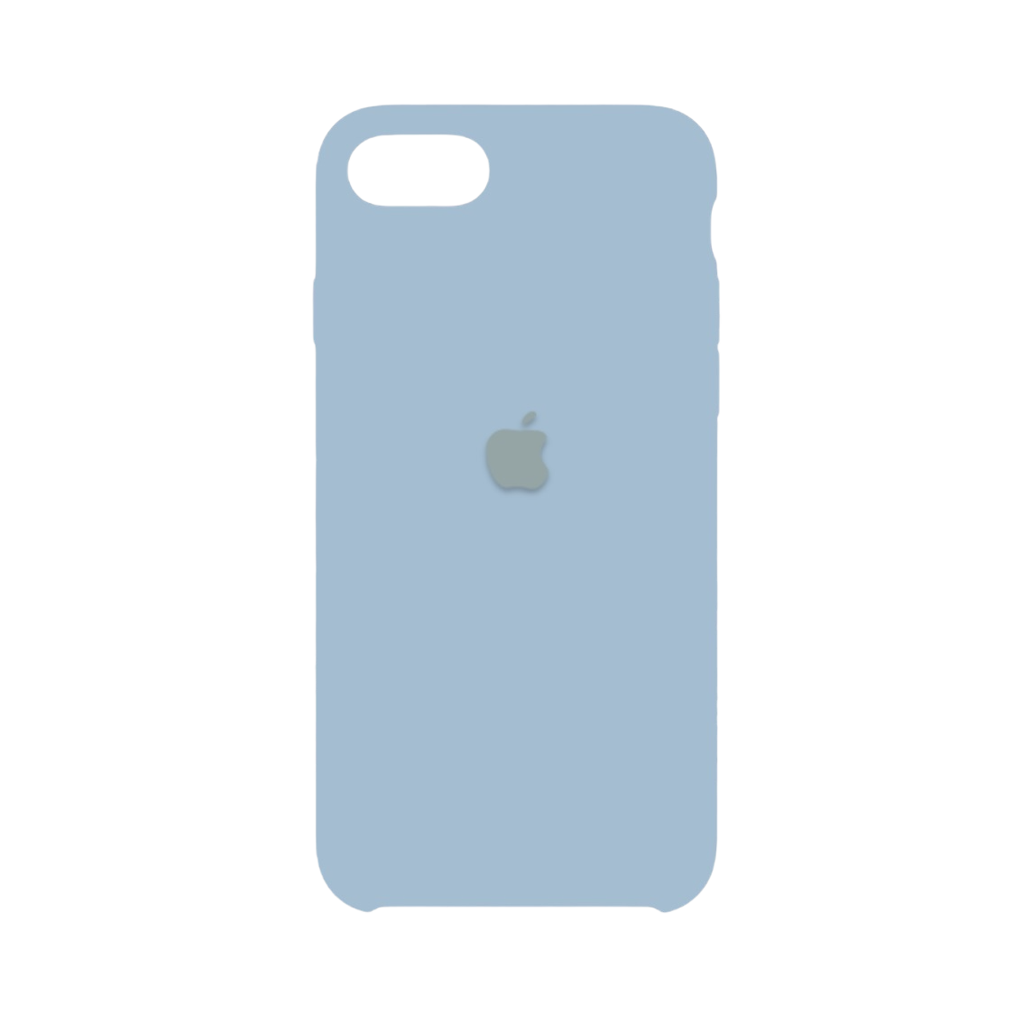 Carcasa de Silicona Premium para iPhone - Azul Claro