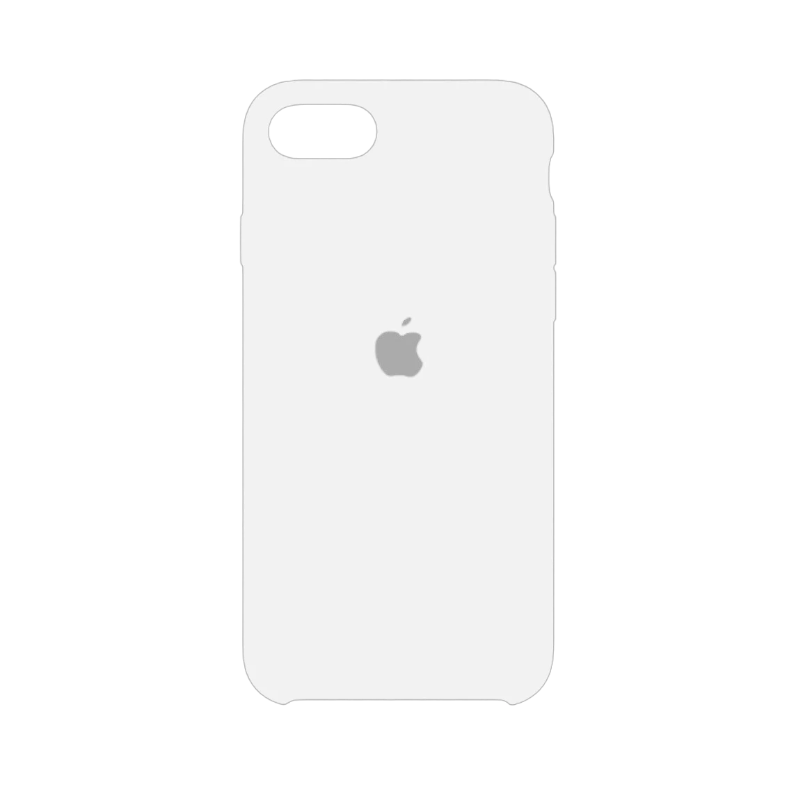 Carcasa de Silicona Premium para iPhone - Blanco