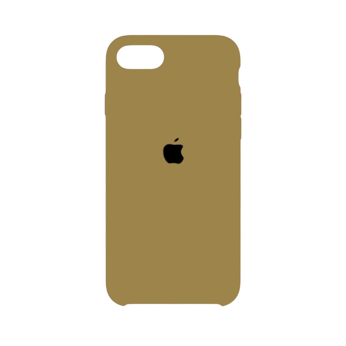 Carcasa de Silicona Premium para iPhone - Caramelo