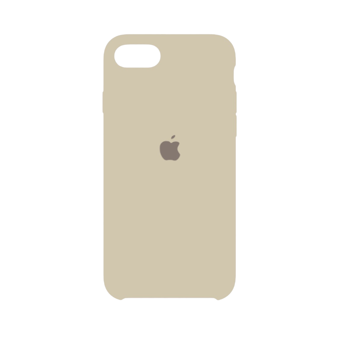 Carcasa de Silicona Premium para iPhone - Hueso