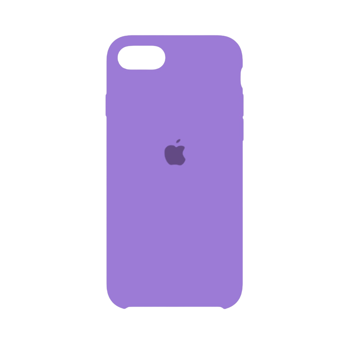 Carcasa de silicona premium en color lila para iPhone 7 - 8 - SE2020 - SE2022