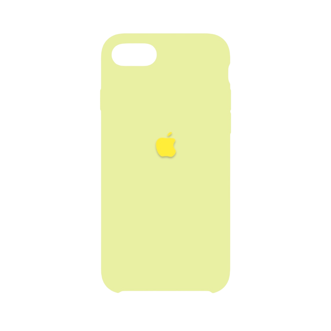 Carcasa de Silicona Premium para iPhone - Verde lima