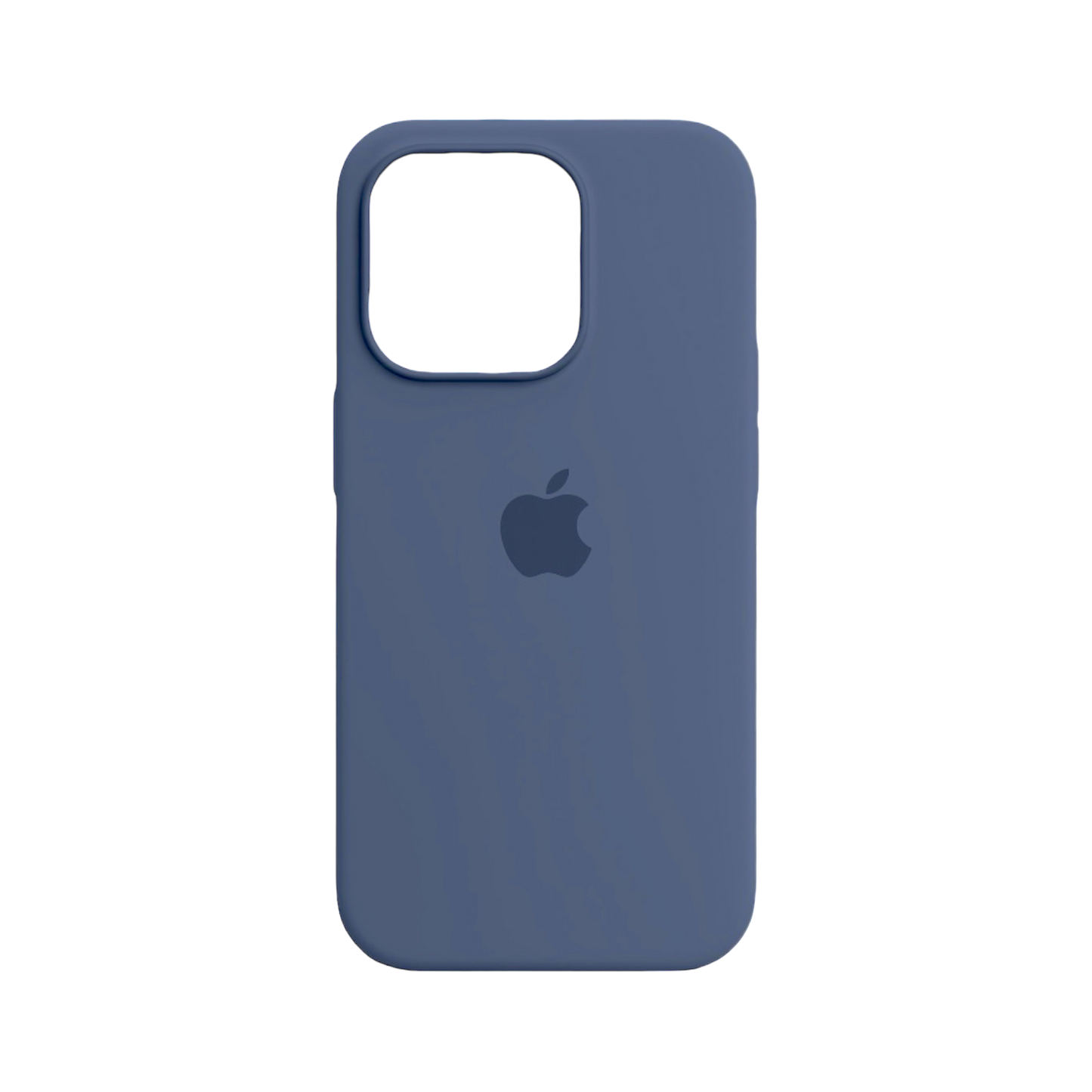 Carcasa de Silicona Premium para iPhone - Azul Piedra