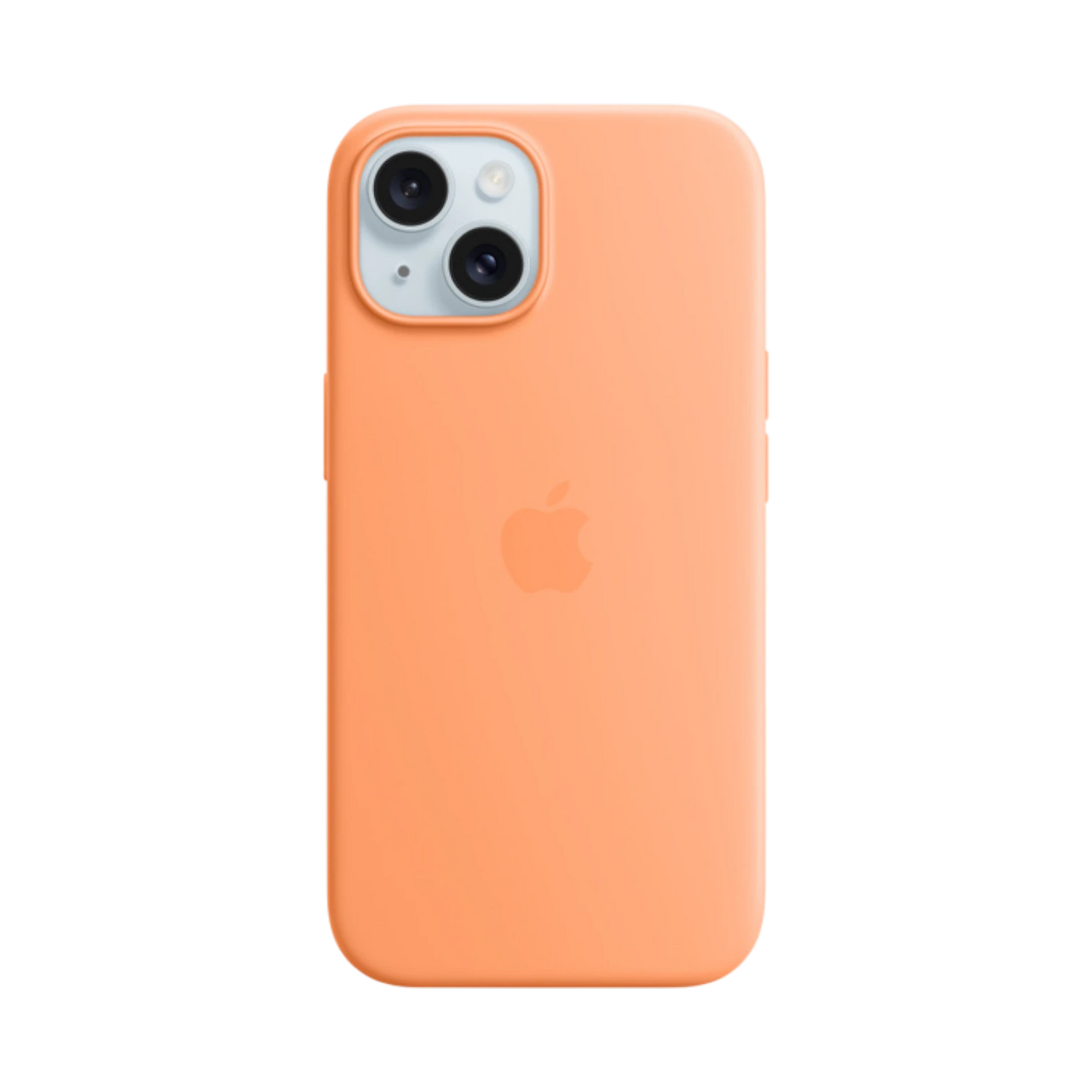 Carcasa de Silicona Premium para iPhone - Naranja