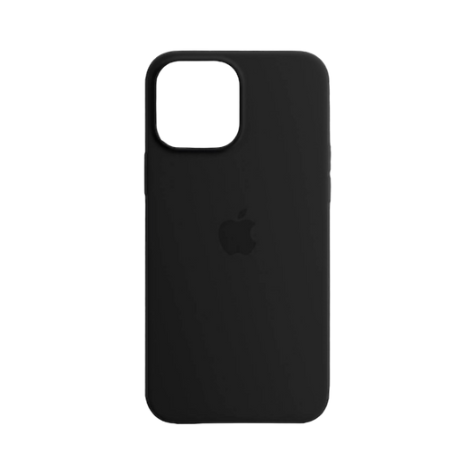 Carcasa de Silicona Premium para iPhone - Negro