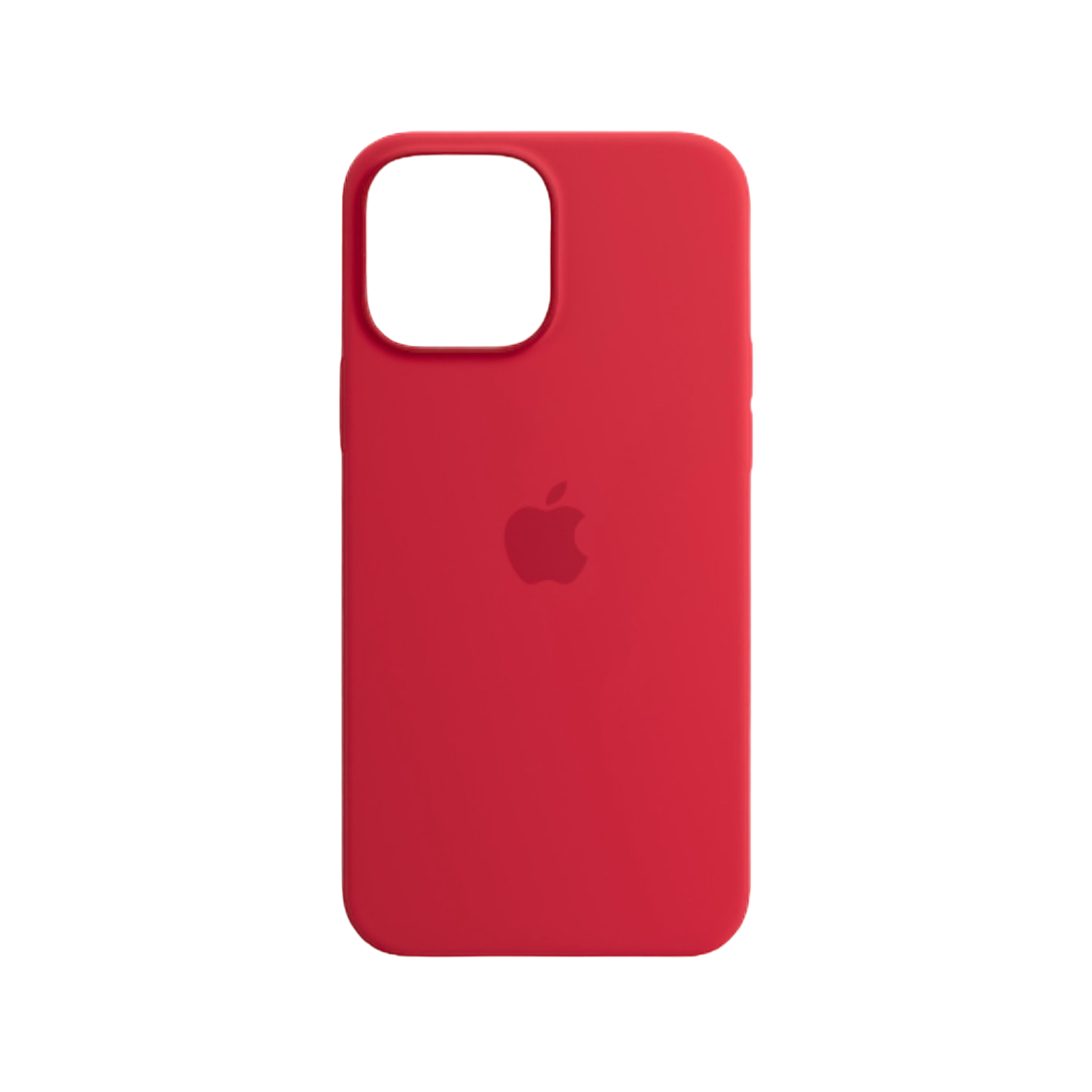 Carcasa de silicona roja para iPhone 12 - 13 - 14 -15 series