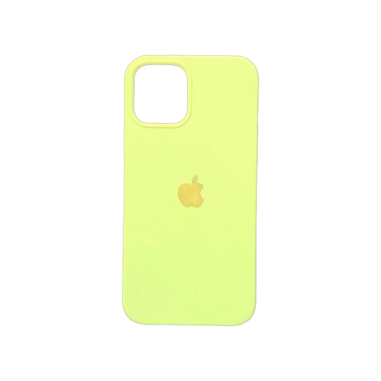 Carcasa de Silicona Premium para iPhone - Verde lima