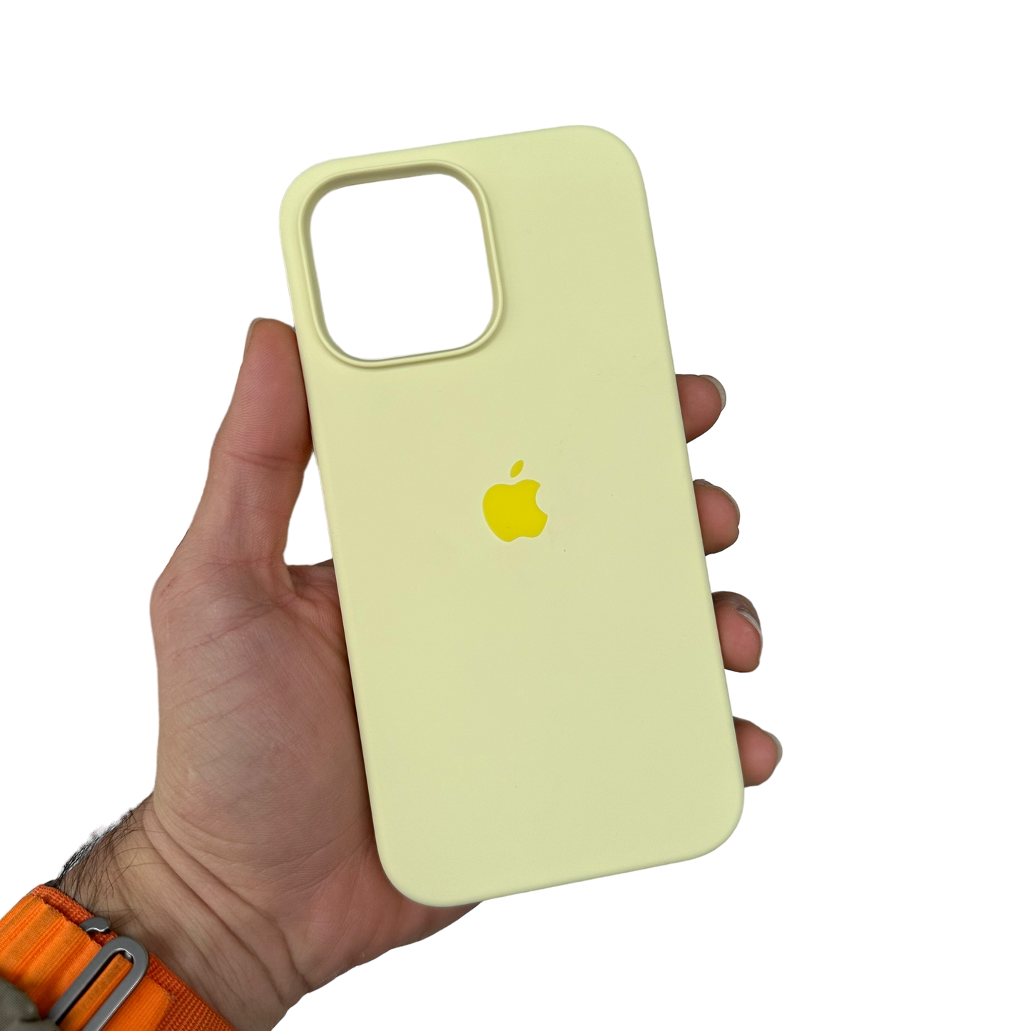 Carcasa de Silicona Premium para iPhone - Verde lima