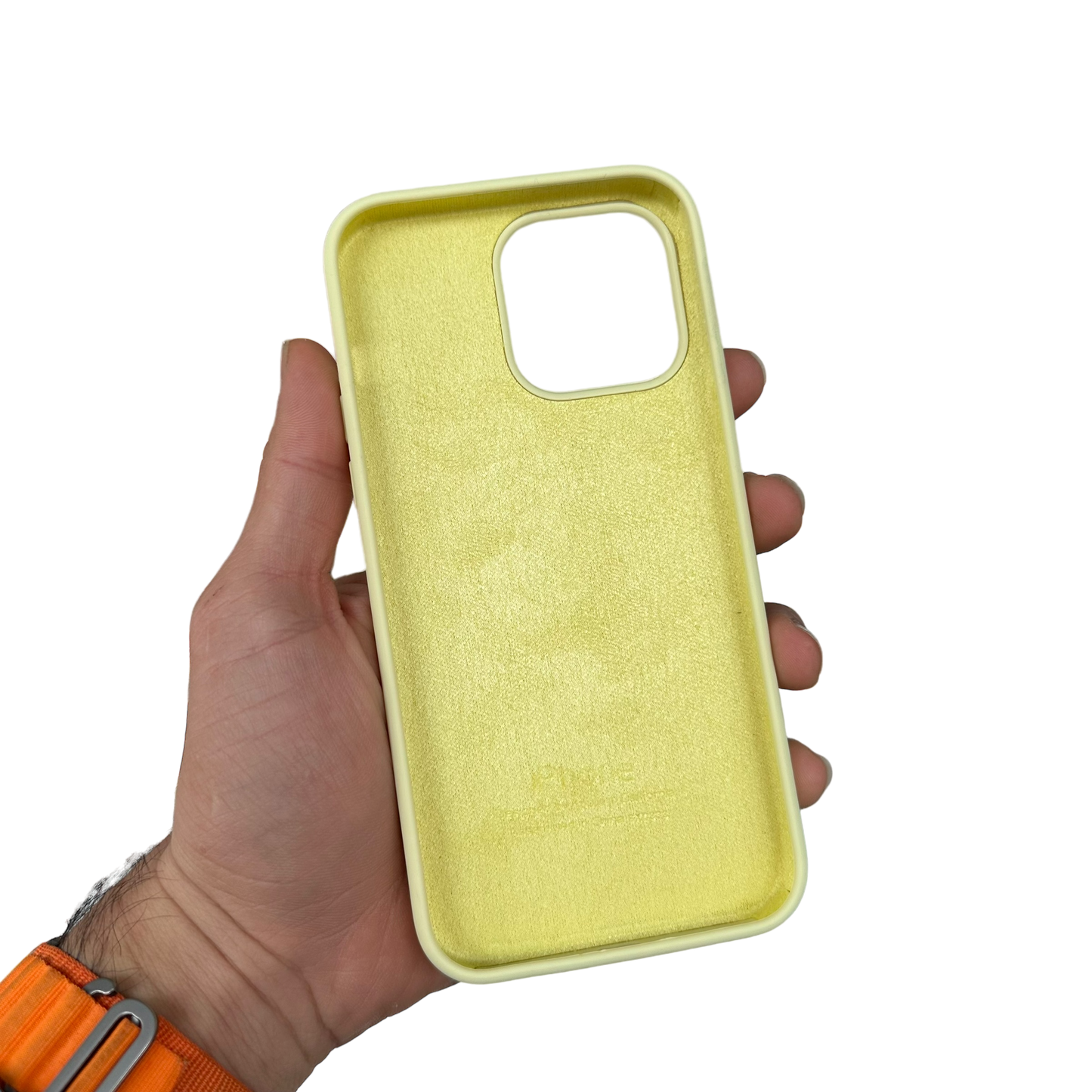 Carcasa de Silicona Premium para iPhone - Verde lima