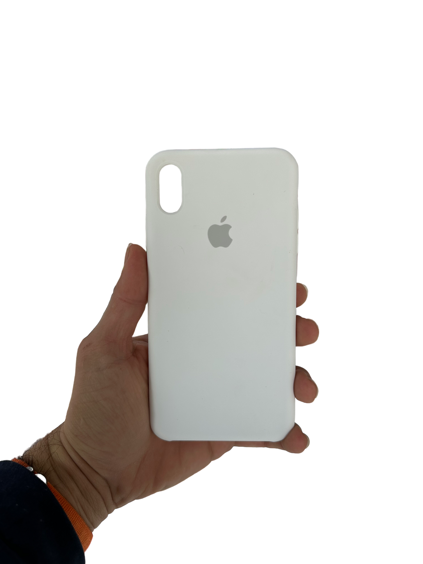 Carcasa de Silicona Premium para iPhone - Blanco