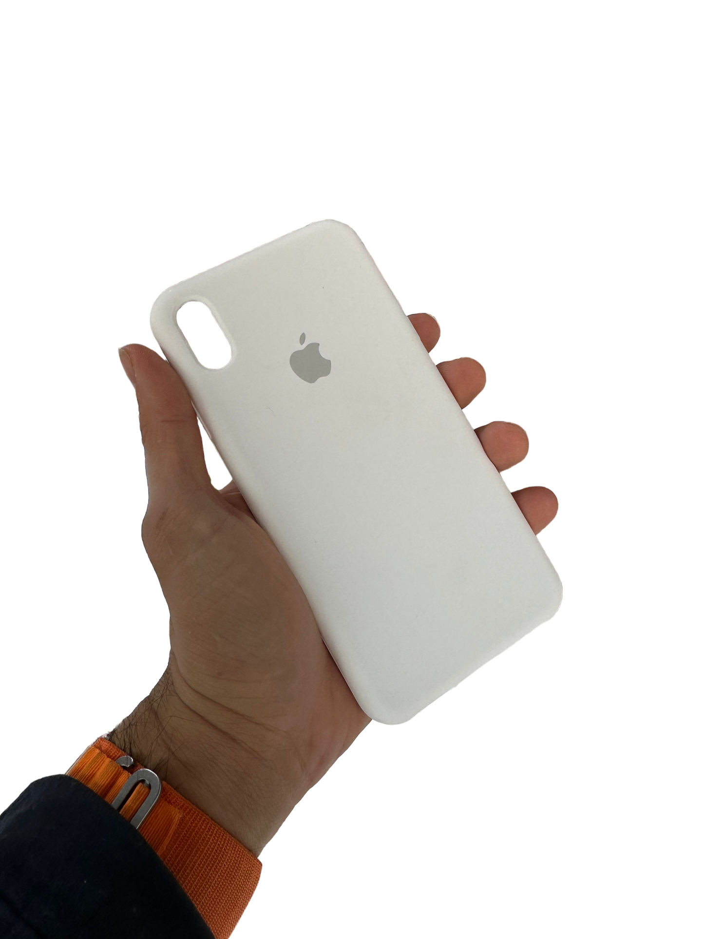 Carcasa de Silicona Premium para iPhone - Blanco