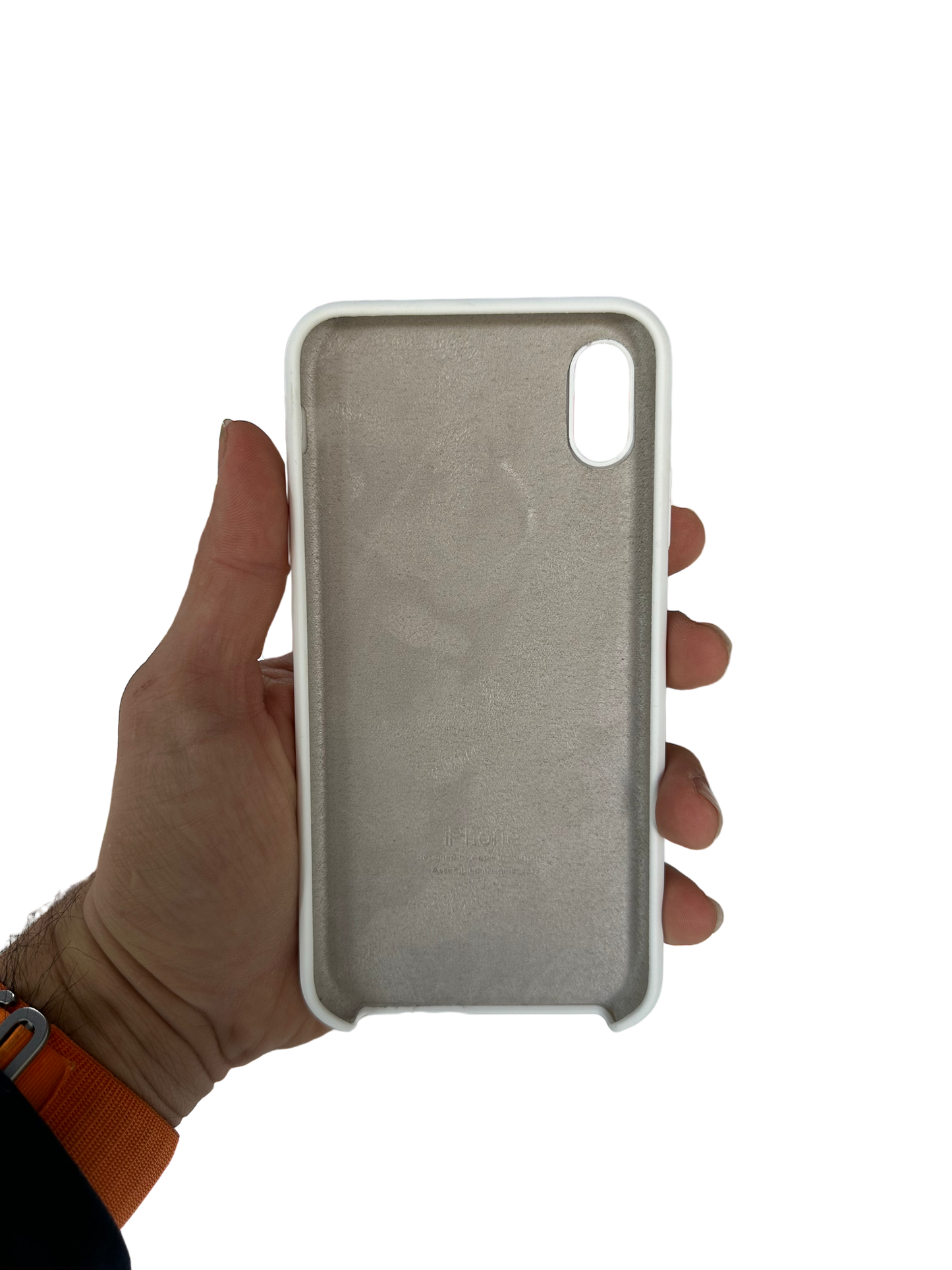 Carcasa de Silicona Premium para iPhone - Blanco