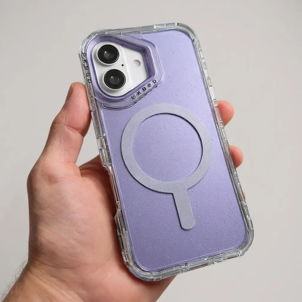 Carcasa Lila MagSafe iPhone 16 Chile diseño moderno