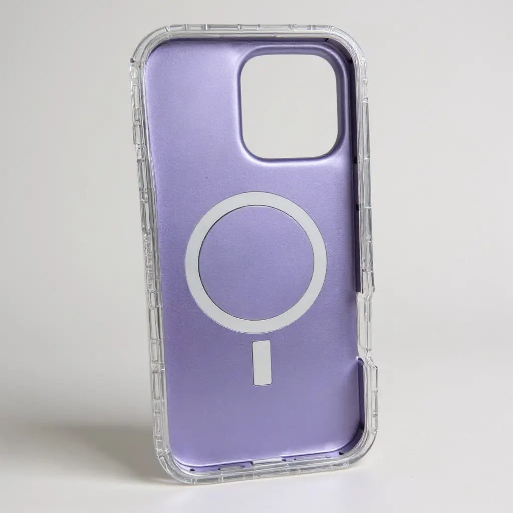 Funda triple capa Lila MagSafe iPhone premium iPalace Protect