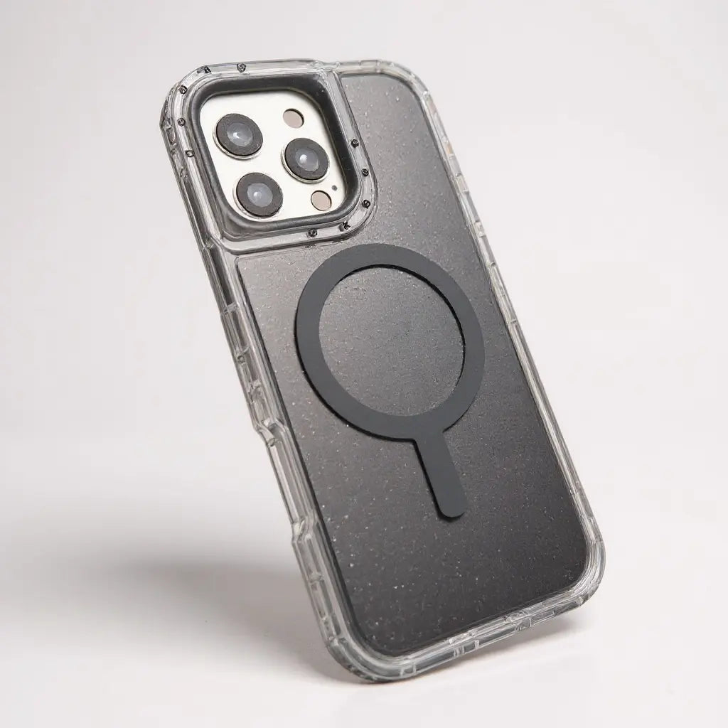 Carcasa negra triple protección MagSafe iPhone Chile