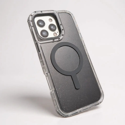 Carcasa negra triple protección MagSafe iPhone Chile