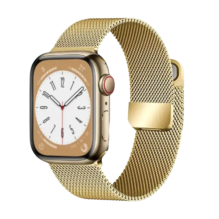 Correa Milanese Loop en color Oro - Diseño clásico y formal