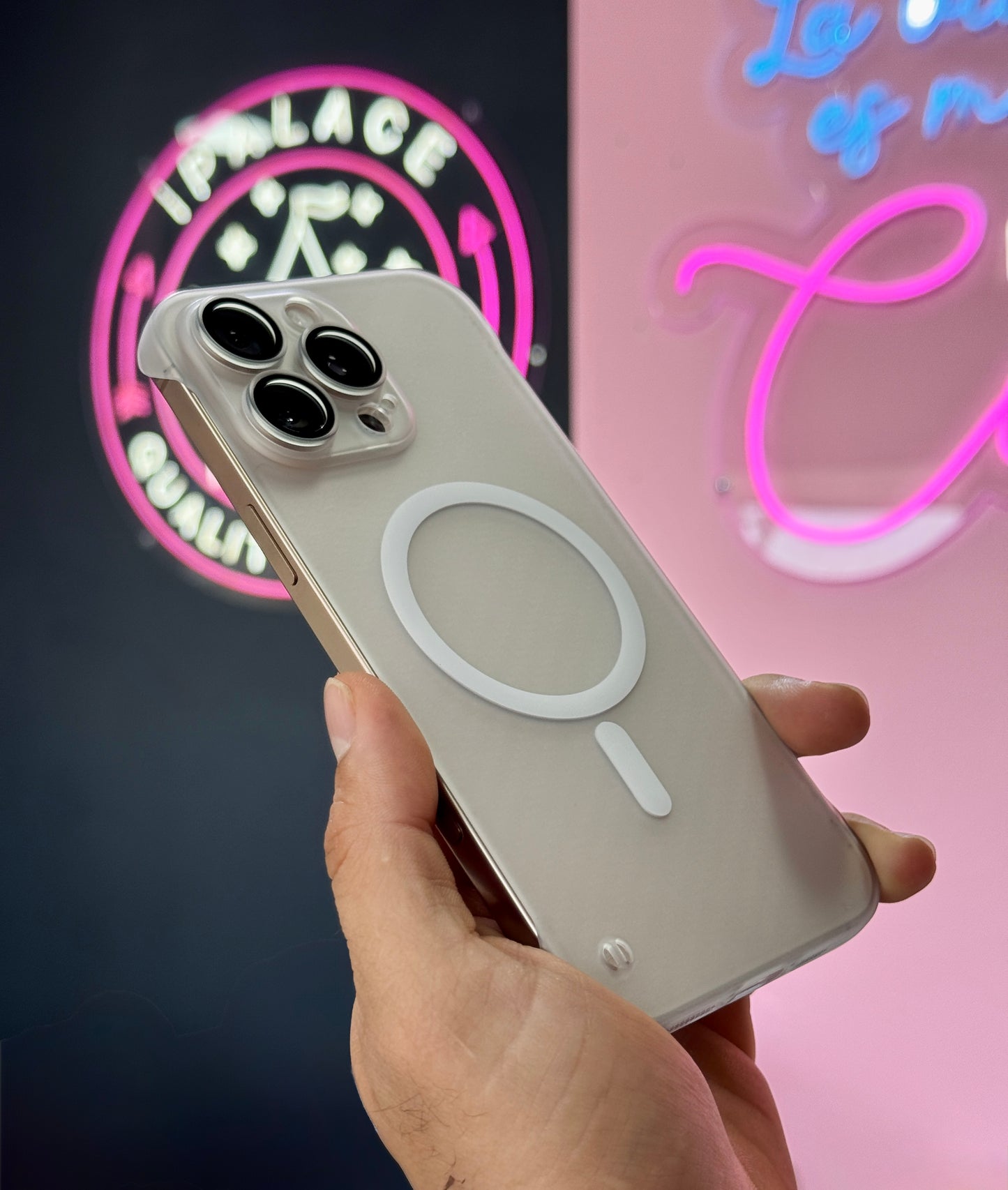 Carcasa Space Clear Súper Slim