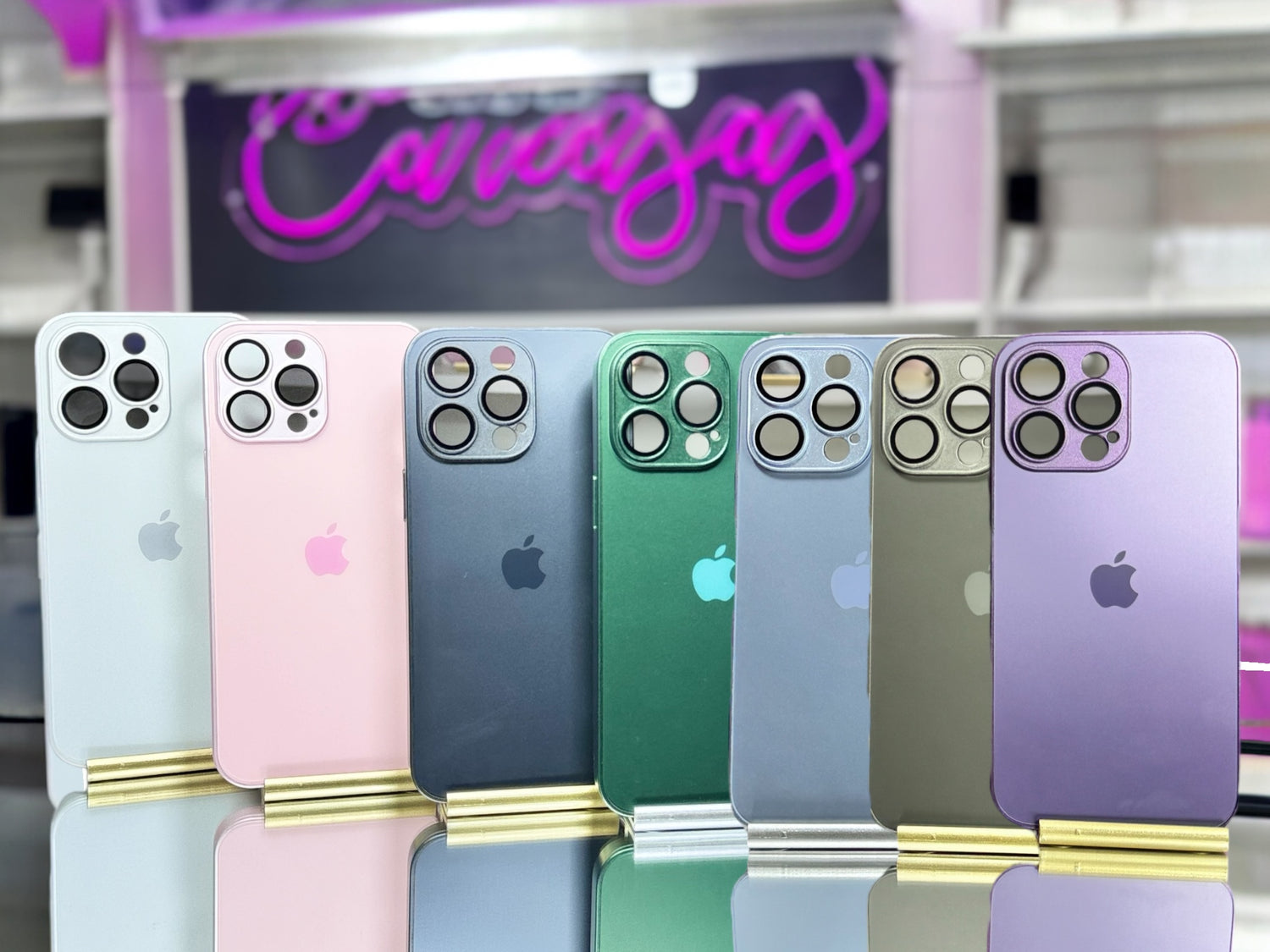Carcasas Slim Glass con MagSafe