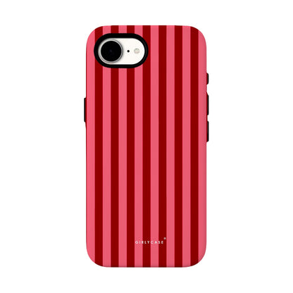 Carcasa Two Protect para iPhone - Cherry Stripe