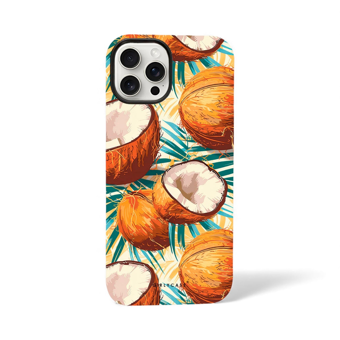 Carcasa Two Protect para iPhone - Coco Palm