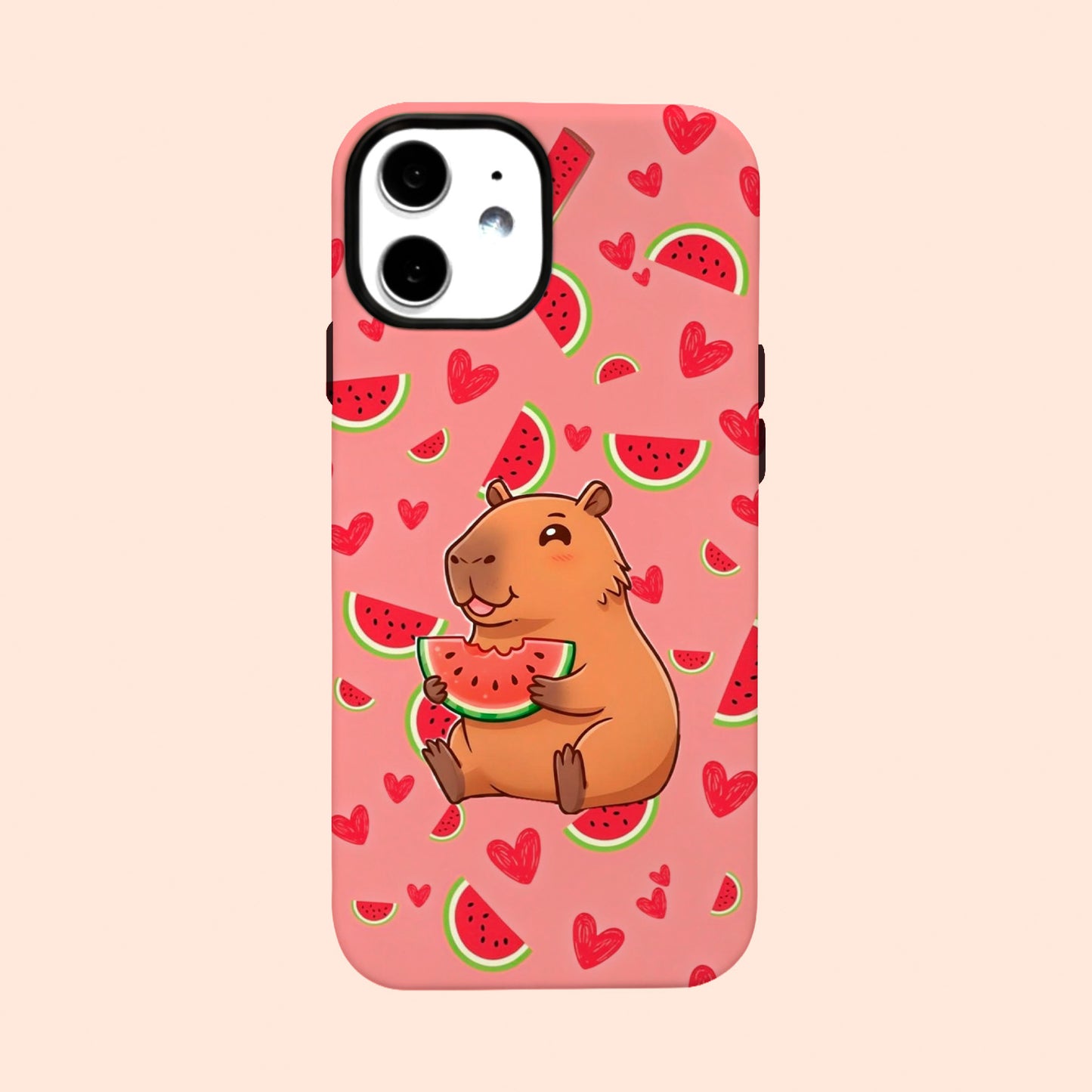 Carcasa Sandía Capibara para iPhone