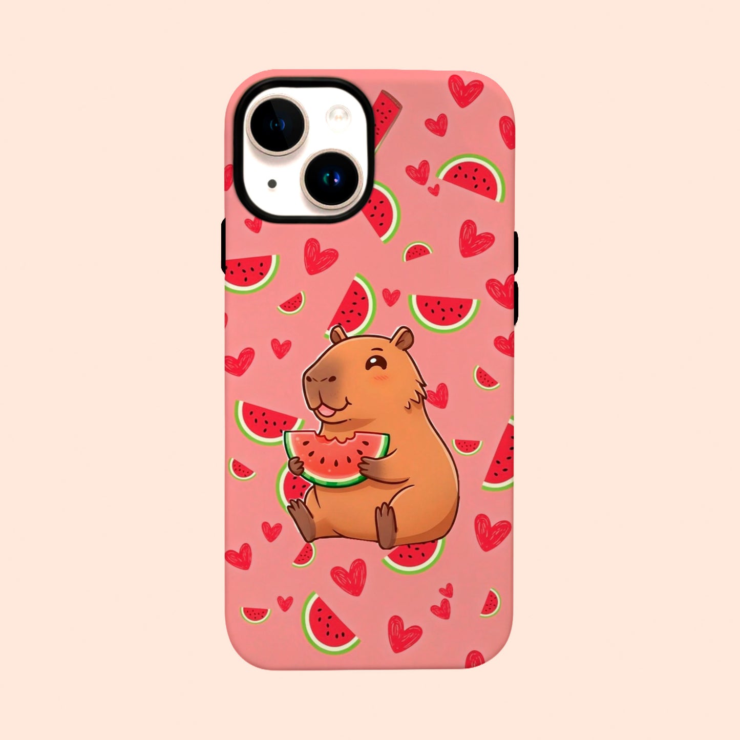 Carcasa Sandía Capibara para iPhone
