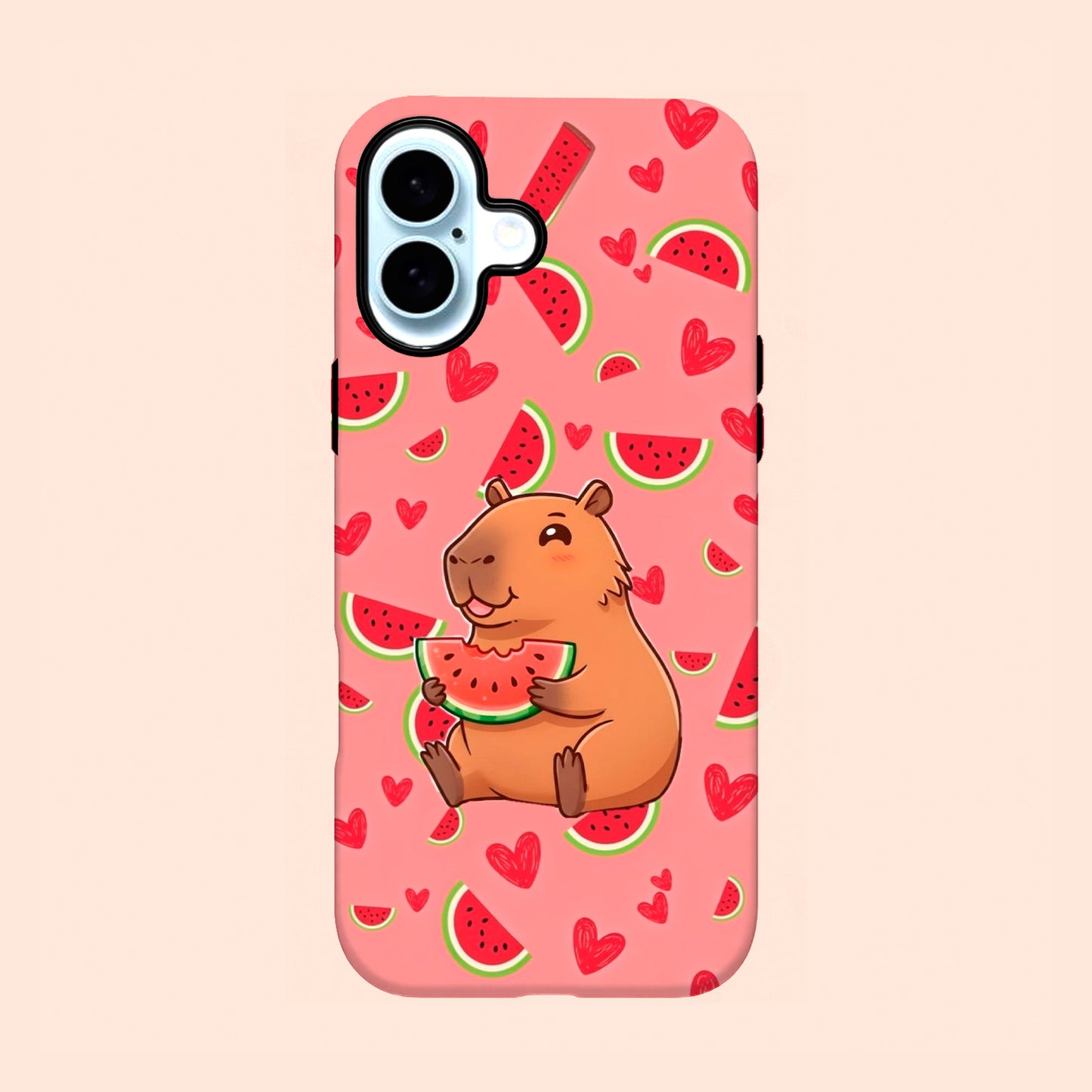 Carcasa Sandía Capibara para iPhone