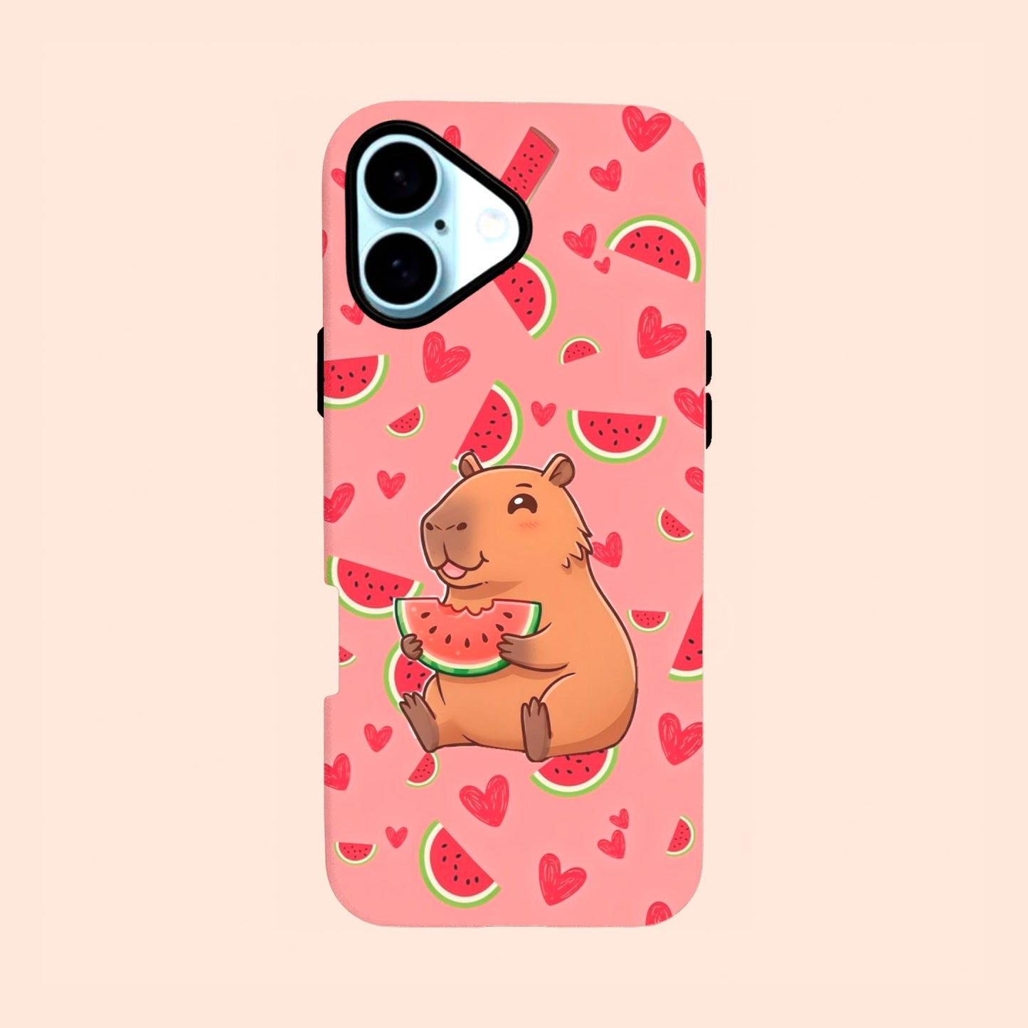 Carcasa Sandía Capibara para iPhone