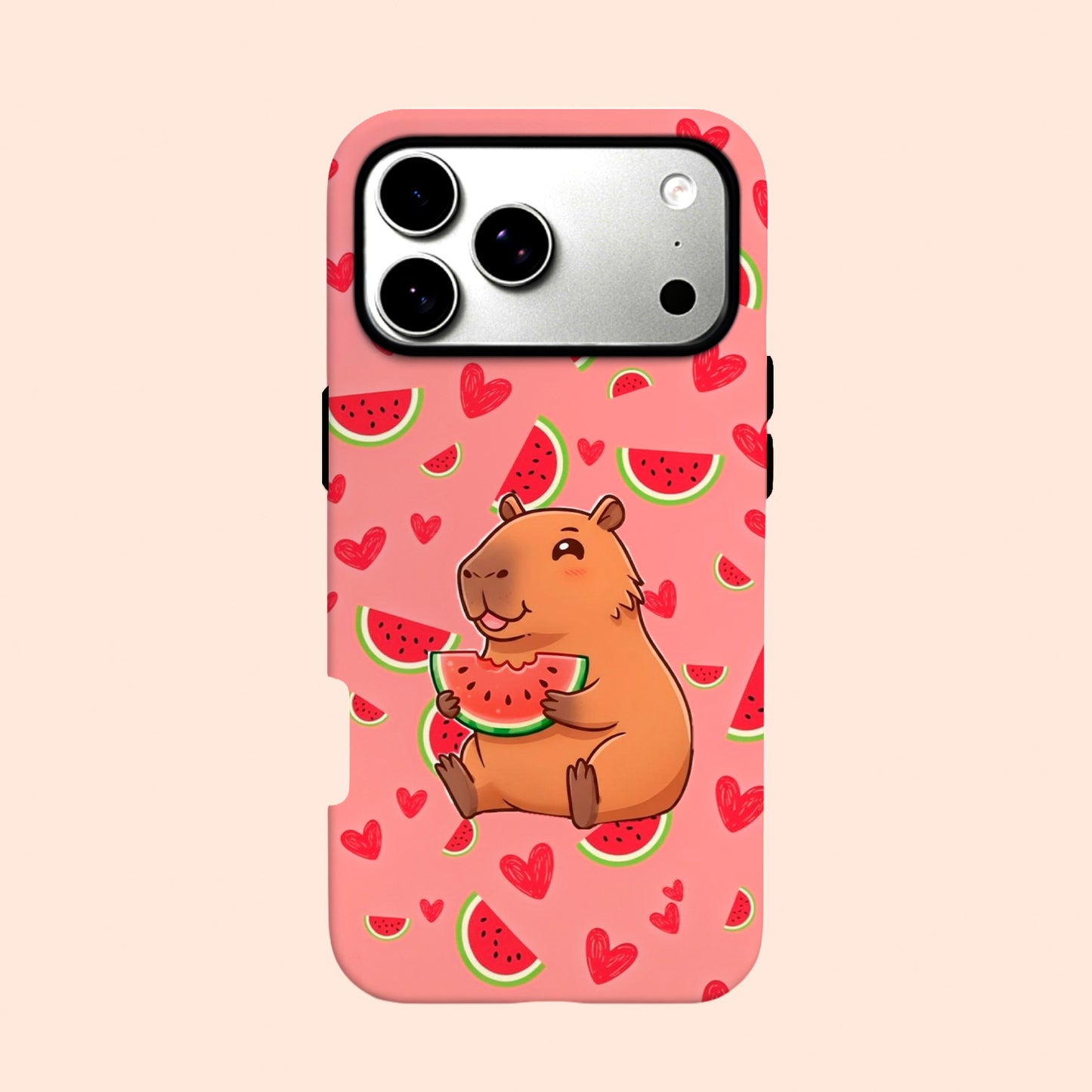 Carcasa Sandía Capibara para iPhone