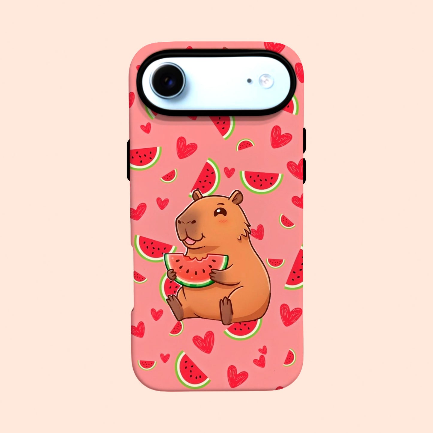 Carcasa Sandía Capibara para iPhone