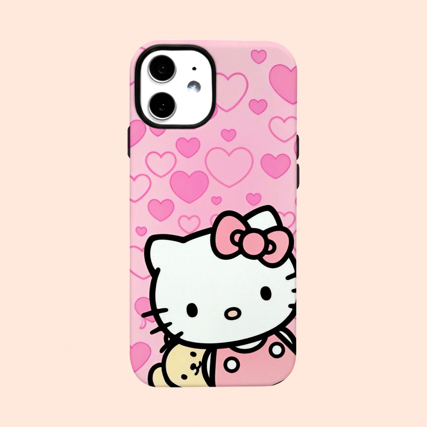 Carcasa Love Hello Kitty para iPhone