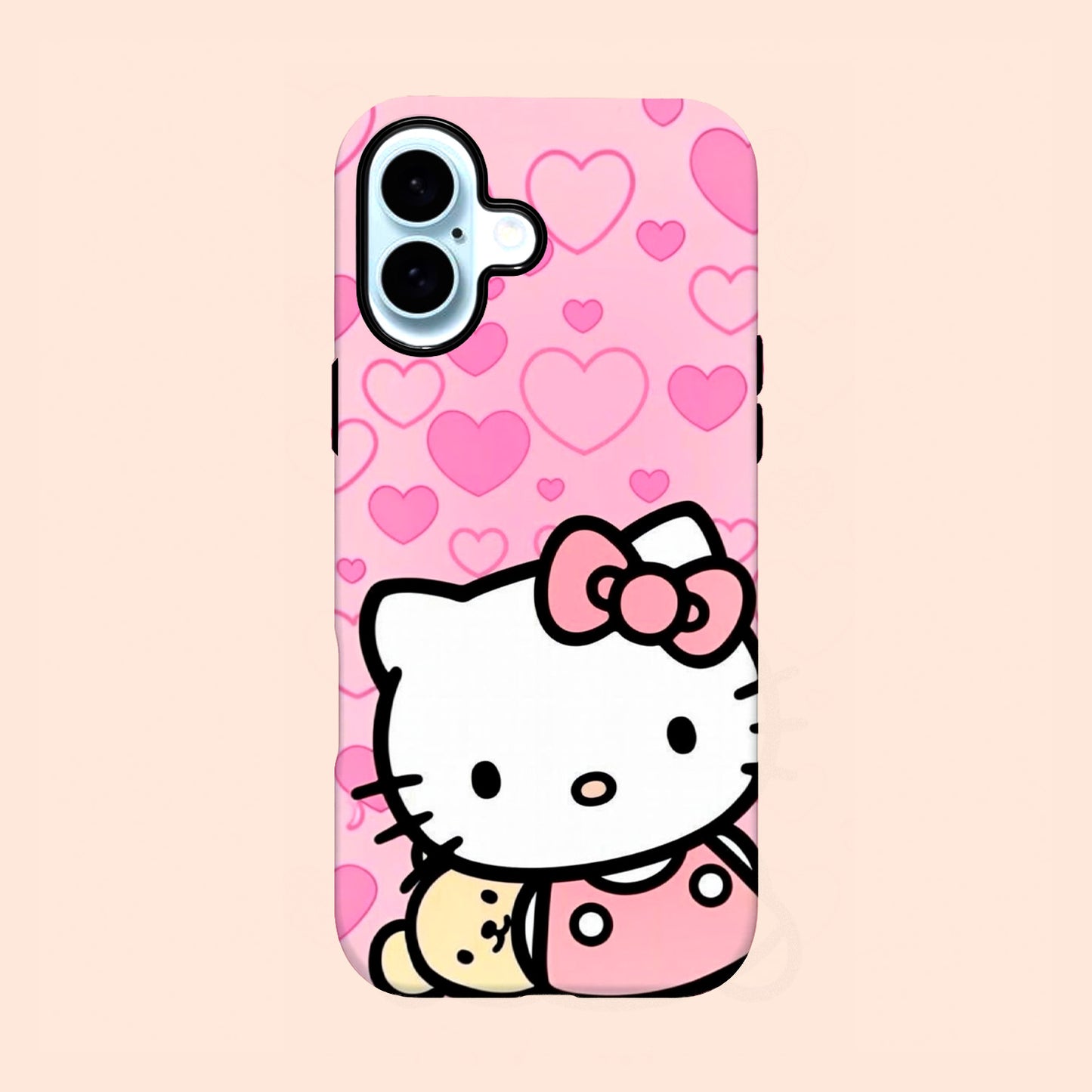 Carcasa Love Hello Kitty para iPhone