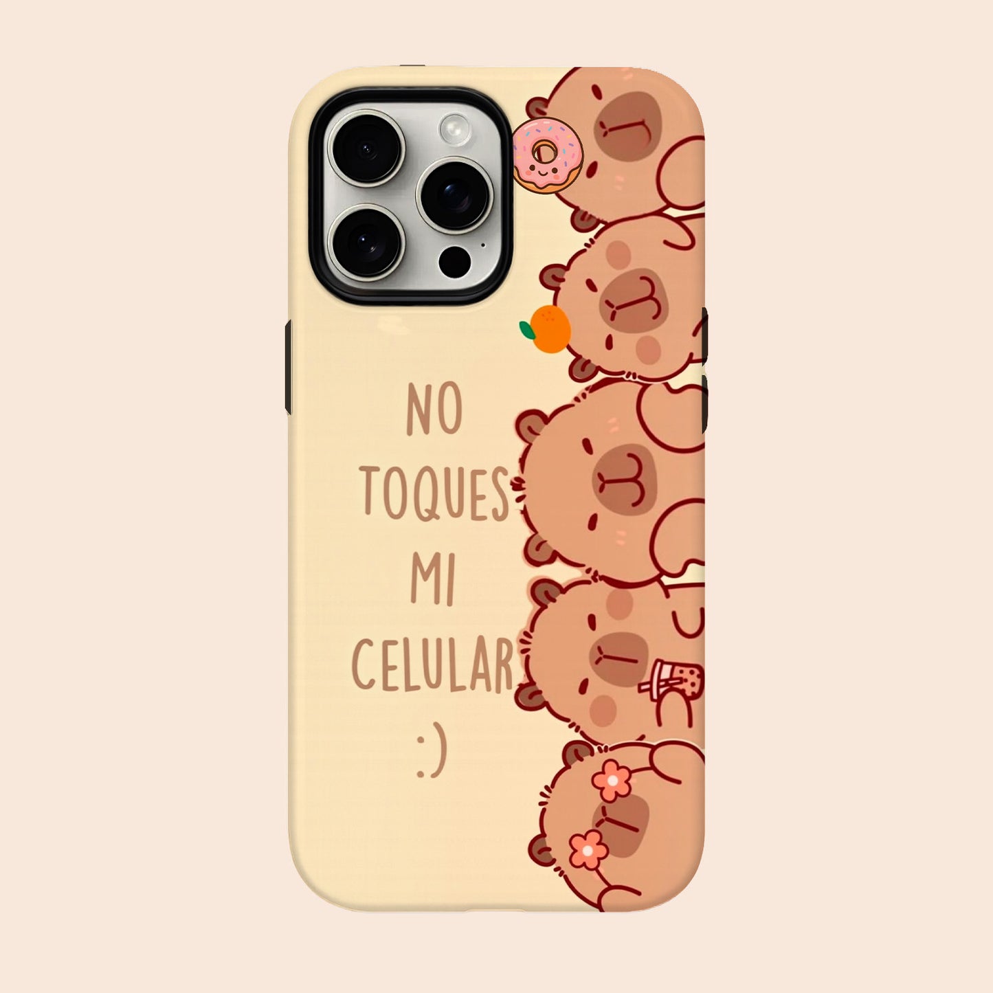 Carcasa No Toques Mi Celu para iPhone