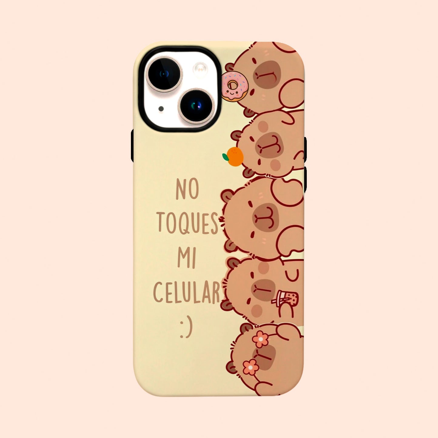 Carcasa No Toques Mi Celu para iPhone