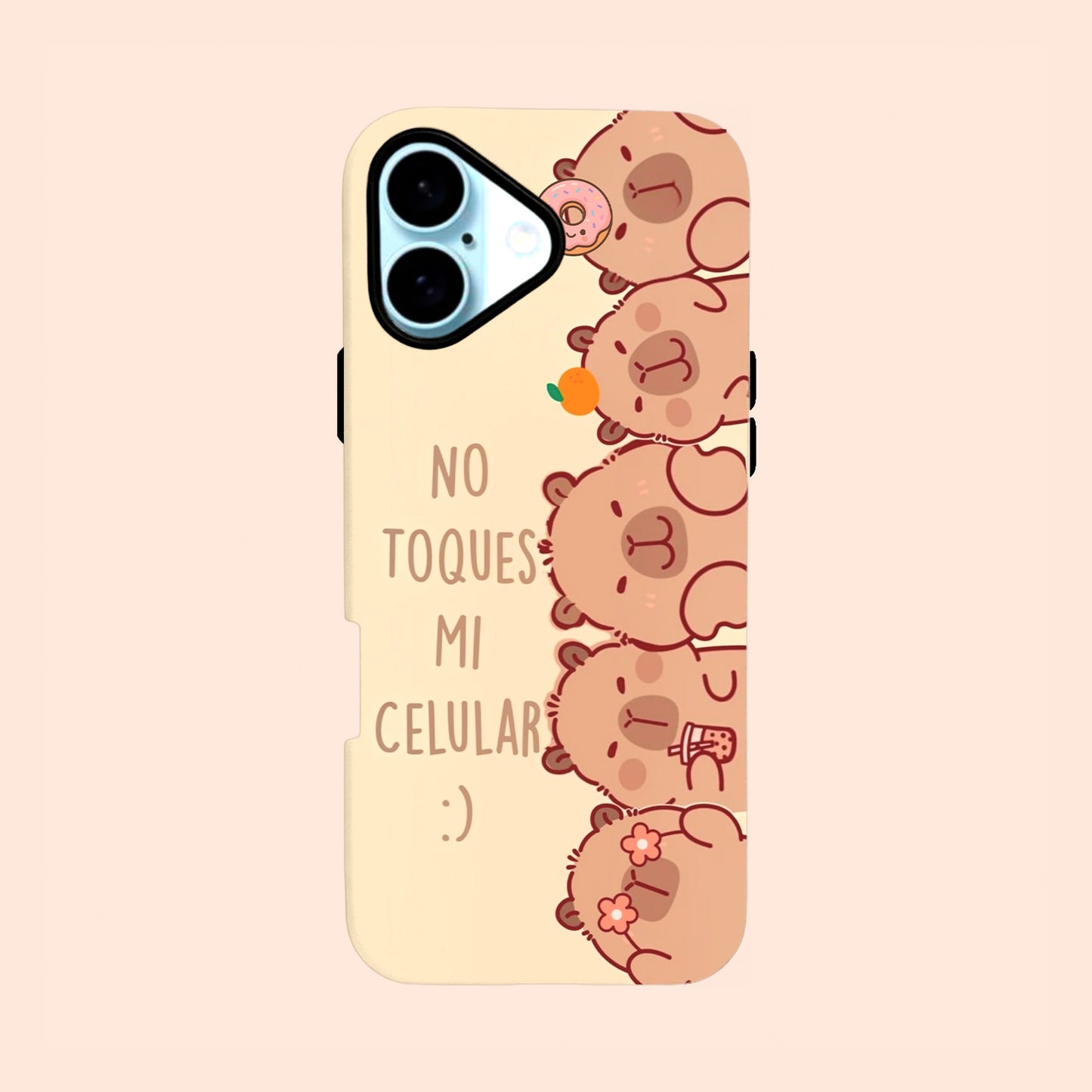 Carcasa No Toques Mi Celu para iPhone