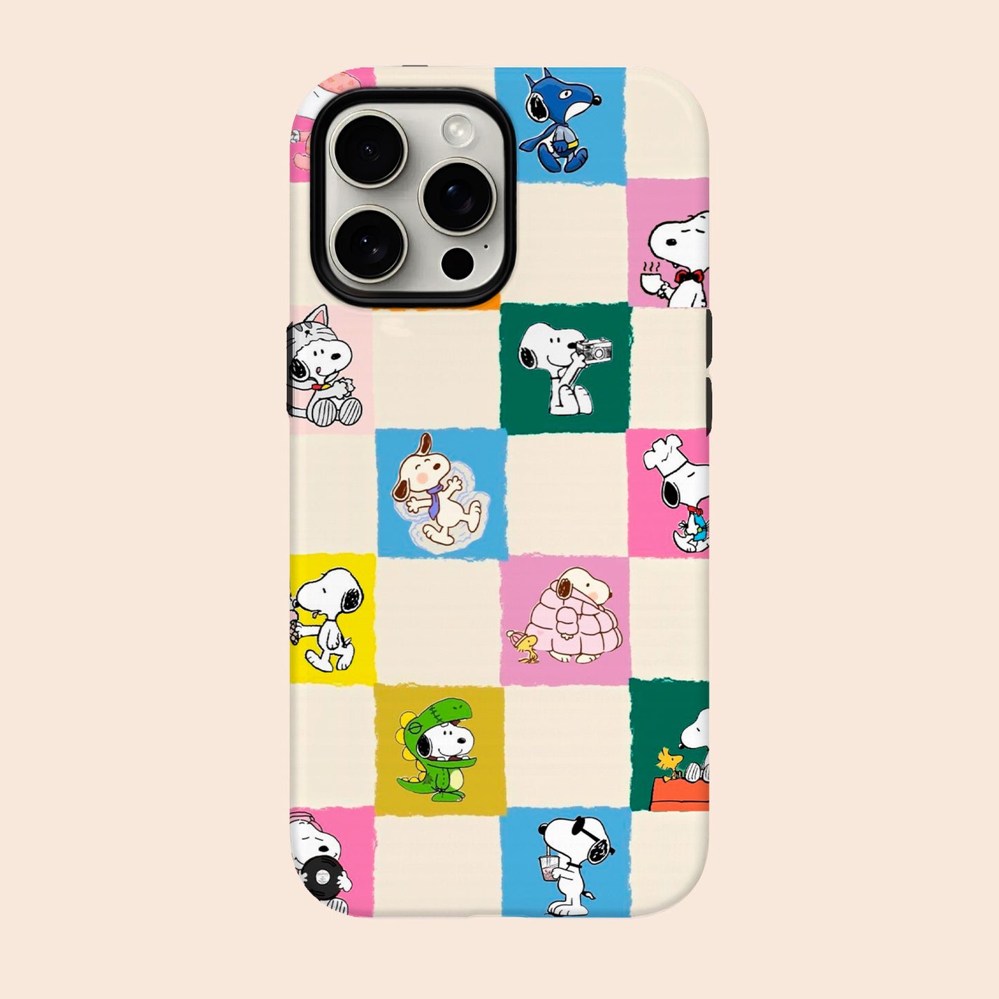 Carcasa Two Protect para iPhone - Snoopy Collage