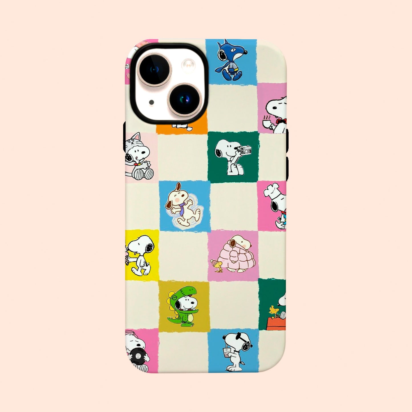 Carcasa Two Protect para iPhone - Snoopy Collage
