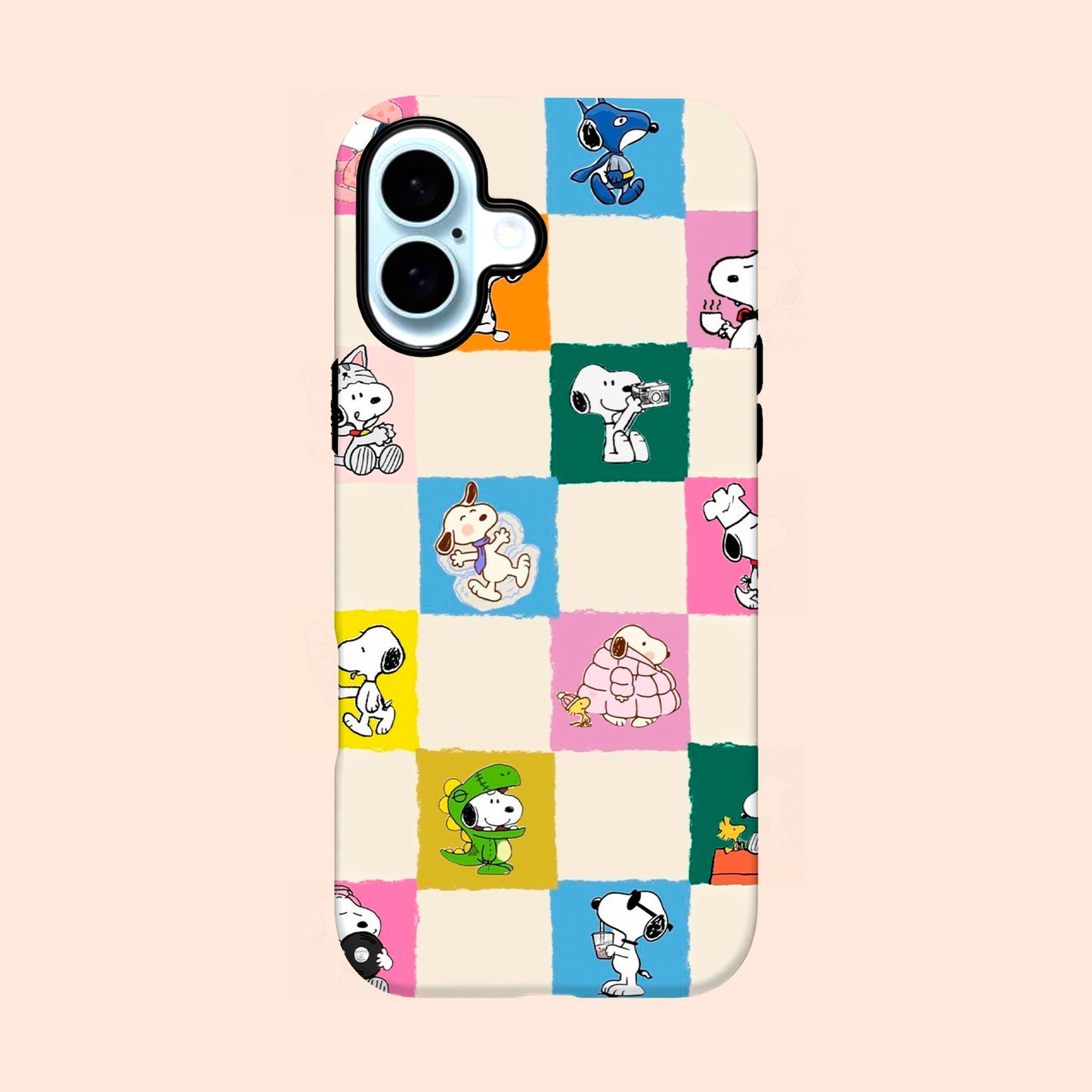 Carcasa Two Protect para iPhone - Snoopy Collage